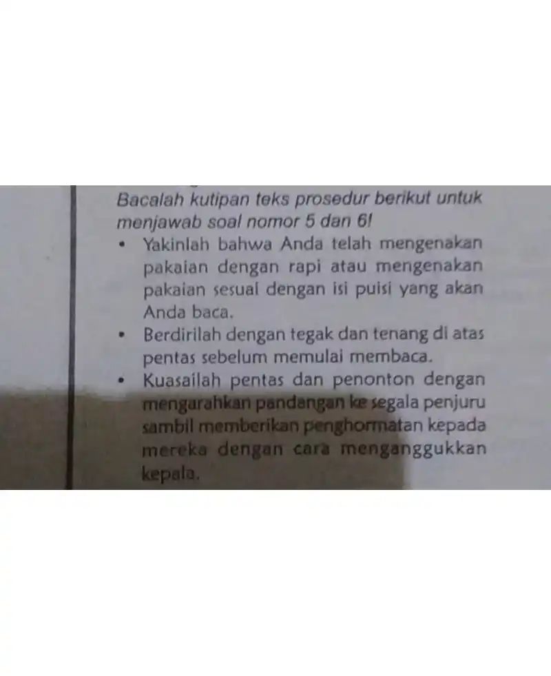 1 Berilah tanda silang left(... | ดูวิธีการแก้ปัญหาได้ที่ QANDA